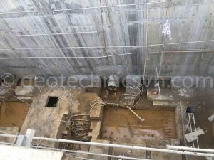 Công trường xây dựng thuỷ điện Hua Chăng 2 - Lai Châu