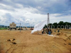 Lắp đặt thiết bị quan trắc chuyển vị ngang sâu Inclinometer