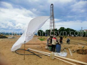 Lắp đặt thiết bị quan trắc chuyển vị ngang sâu Inclinometer