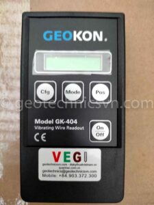 Máy đọc thiết bị dây rung cầm tay GK-404
