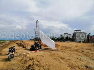Lắp đặt thiết bị quan trắc chuyển vị ngang sâu Inclinometer