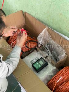 Kiểm tra lô thiết bị quan trắc thuỷ điện Bo Ko 2