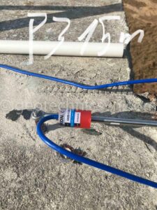 Lắp đặt thiết bị quan trắc biến dạng khe hở Crackmeter thuỷ điện Đại Bình