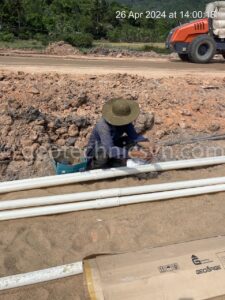 Lắp đặt thiết bị quan trắc chuyển vị ngang sâu Inclinometer