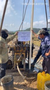Lắp đặt thiết bị quan trắc chuyển vị ngang sâu Inclinometer