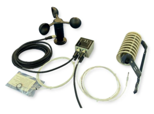 RC22M PV Reference Cell tích hợp cảm biến nhiệt độ tấm pin, nhiệt độ môi trường, tốc độ gió